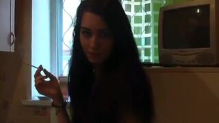 Cute girl is smearing shit on her body, ScatKings.com Scat Porn 18 ScatKings.com Scat Porn