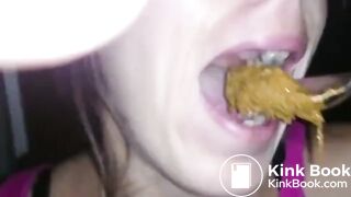 Female scat slave eats her shit, ScatKings.com Scat Porn 17 ScatKings.com Scat Porn