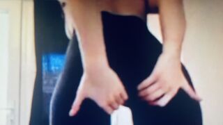 Hot mess in black leggings, ScatKings.com Scat Porn 12 ScatKings.com Scat Porn