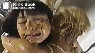 Inter racial lesbian vomit humiliation, ScatKings.com Scat Porn 14 ScatKings.com Scat Porn